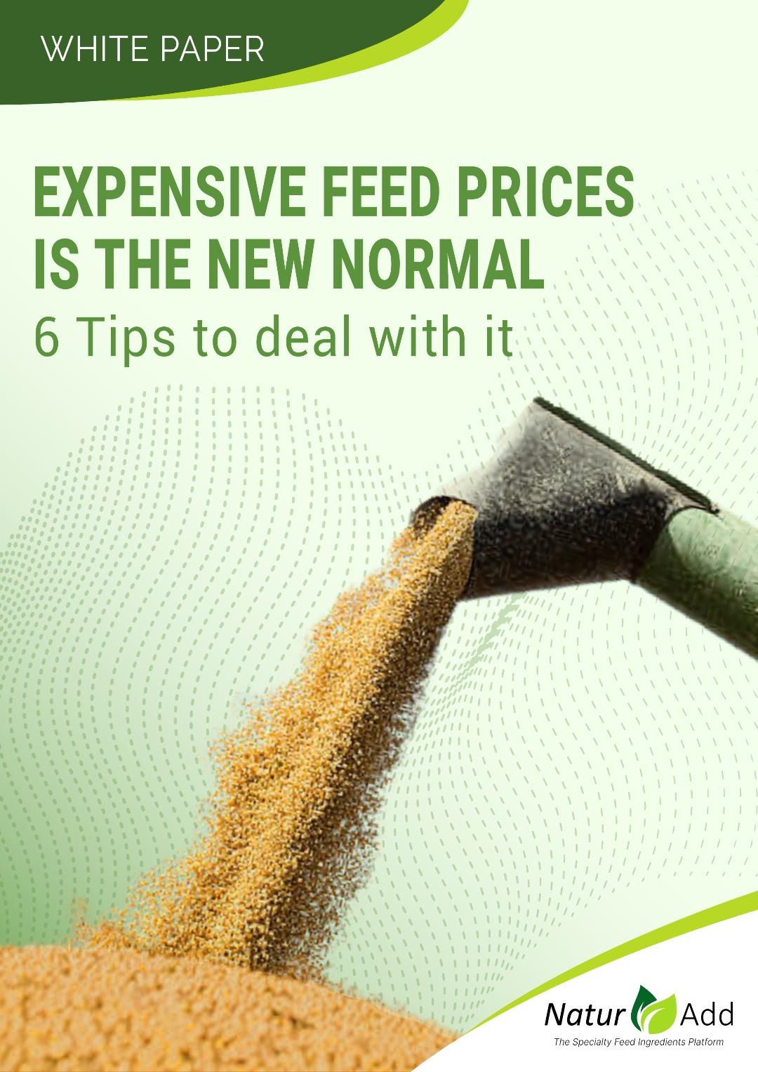 Cover of Expensive feed prices is the new normal